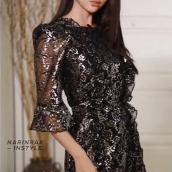 Vampire’s Wife x H&M Lace Mini Dress L - Picture 2 of 8